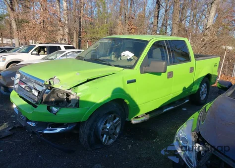 2004 Ford F-150 Lariat/Xlt z USA, uszkodzony, nr VIN 1FTPW12544KD31735